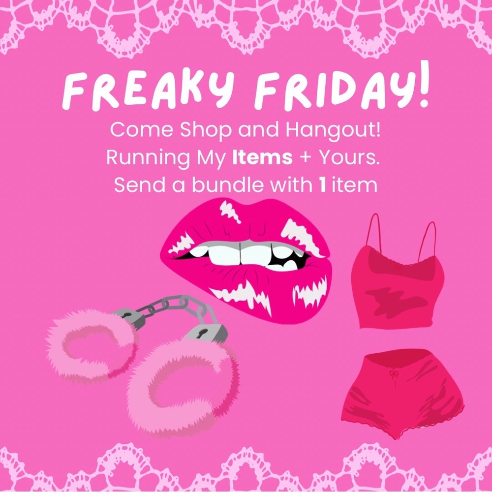 Freaky Friday! September 29! Come Shop & Hangout 💗